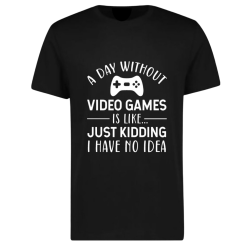 A Day Without Video Games Men's T-shirt